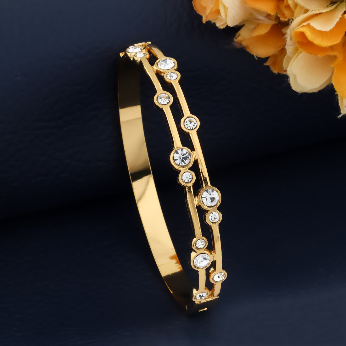 Aurora Line Cuff Bracelet