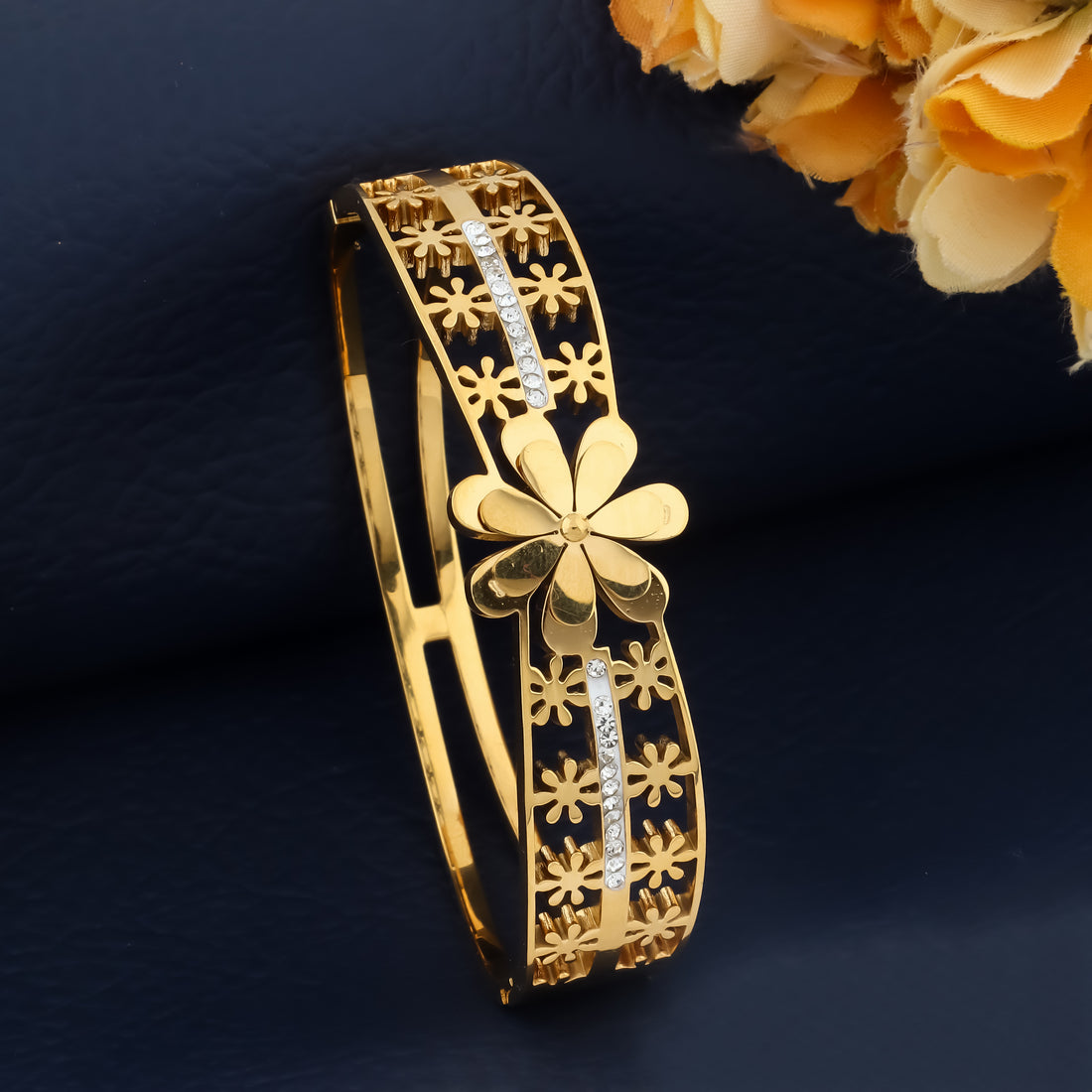 Eternal Bloom Cuff Bracelet